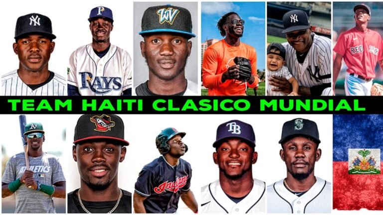 Este será el equipo de Haití en el Clásico Mundial de Beisbol