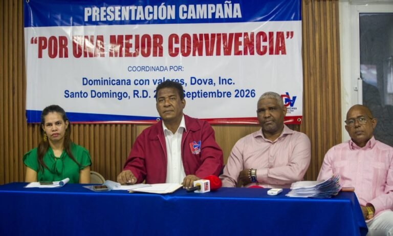 DOVA lanza campaña nacional “Por una Mejor Convivencia” para promover la paz en los barrios